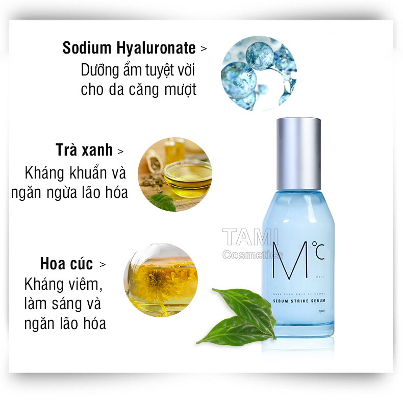 Serum kiểm soát dầu dành cho nam MdoC Sebum Strike Serum 30ml, 100ml MSR011