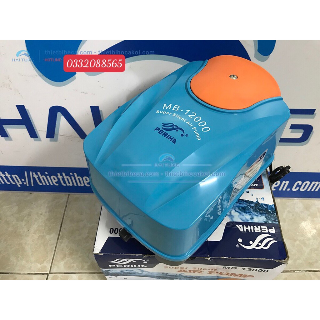Máy sục oxy, máy sủi khí siêu tiết kiệm điện dành cho hồ koi Periha MB 4000-18000