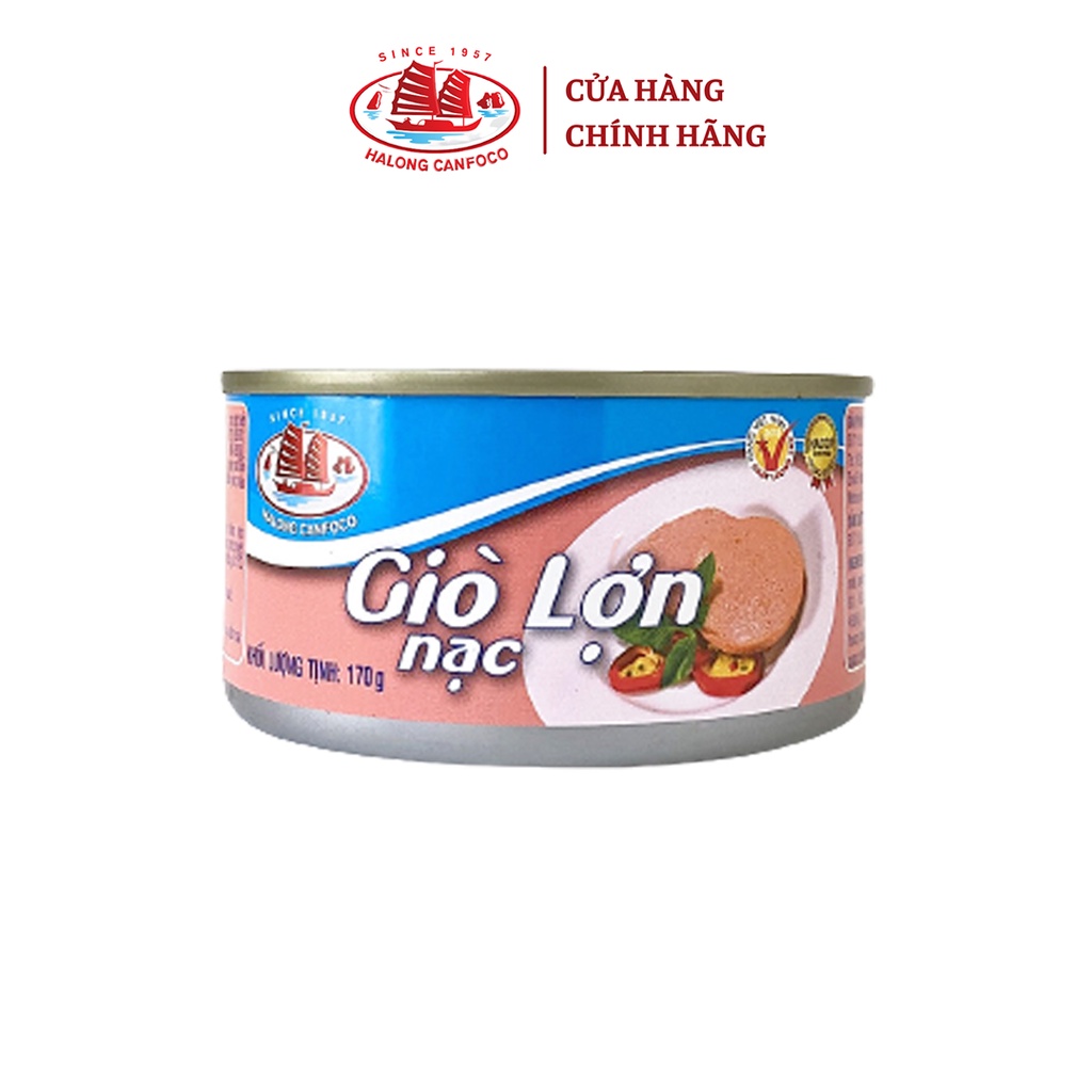 Giò Lợn Nạc 170g - Đồ Hộp Hạ Long