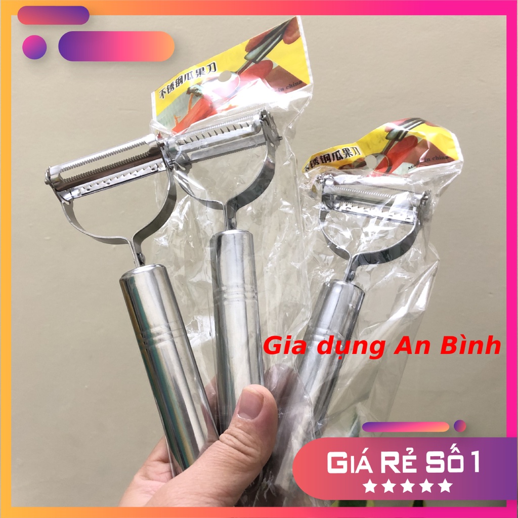 [TIỆN LỢI] Nạo Hoa Quả, Rau Củ Bằng Inox Đa Năng Siêu Bền