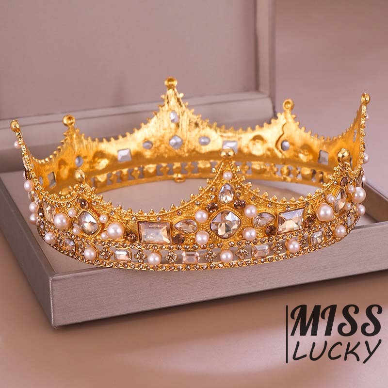 Vương miệng kiểu dáng retro thời trang sang trọng cho nữ