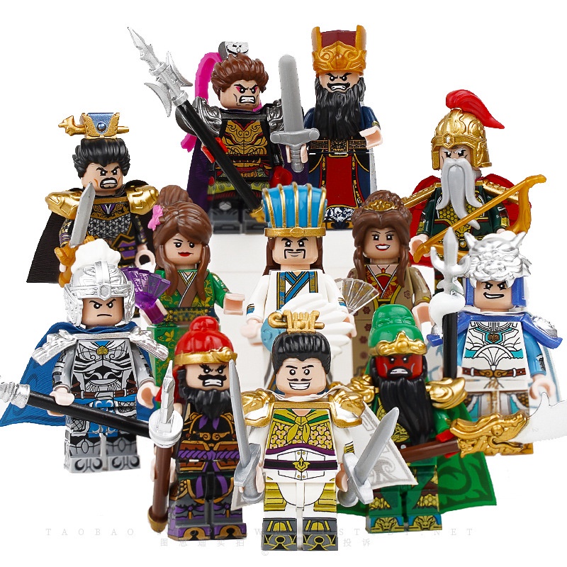 Mô Hình Nhân Vật Siêu Anh Hùng Zhuge Liang, Guan Yu