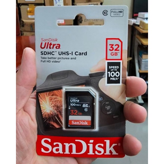 Thẻ nhớ máy ảnh 32GB 16GB 8GB Sandisk Toshiba PNY SDHC siêu tốc độ