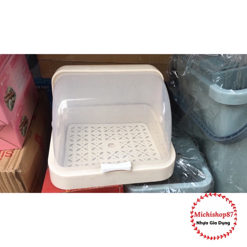 Combo 2 Khay Úp Ly, Chén, Bình Sữa Có Nắp Đậy - Giá Úp Cốc Có Nắp