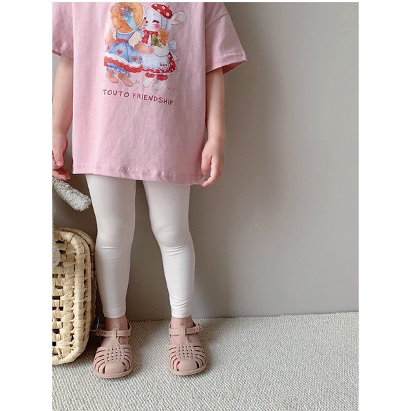 Quần legging bé gái Batala Kids legging dài bé gái mùa đông chất cotton siêu co dãn ôm phom cho bé từ 9-25kg LEGDAI11