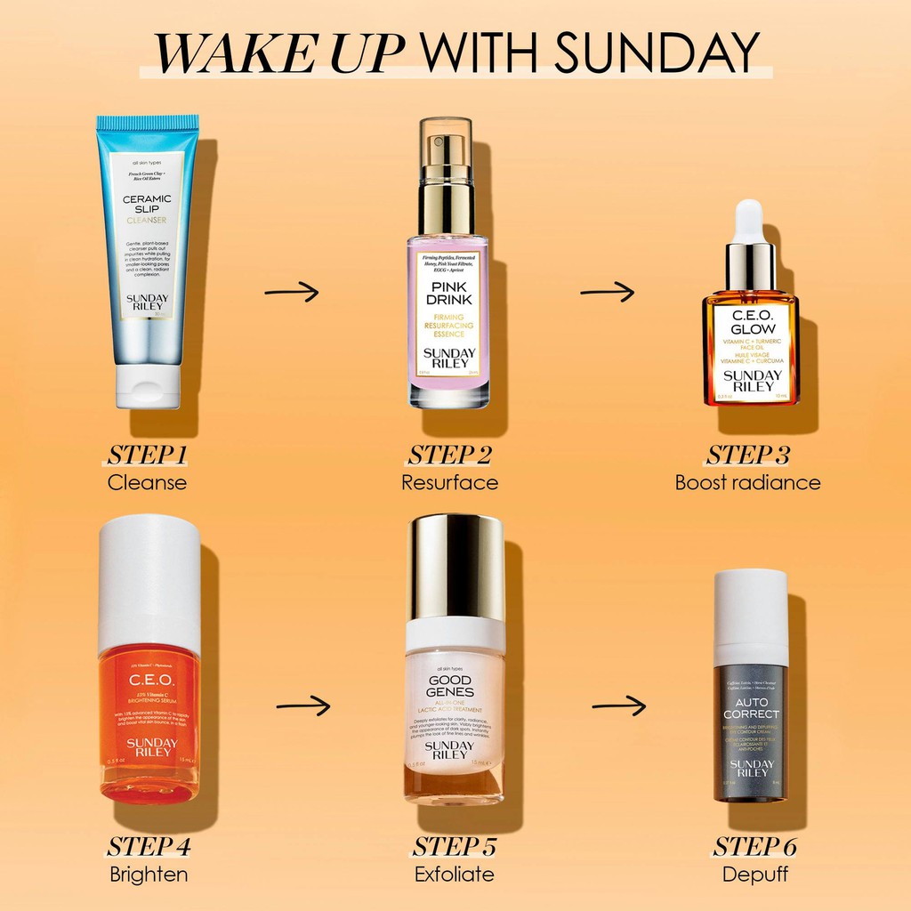 Sunday Riley ✨ Dầu dưỡng sáng da mờ thâm C.E.O. Glow Vitamin C and Turmeric Face Oil