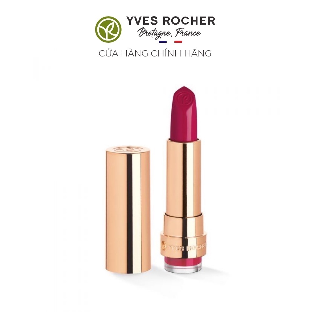 Son Lì Yves Rocher Grand Rouge Lipstick Satin 114 Splendid Pink - 3,7g