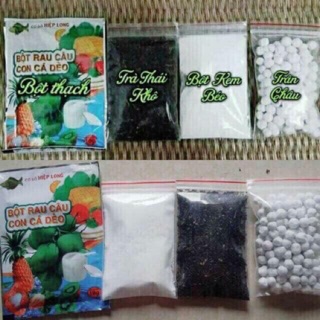 Combo 10 set nguyên liệu làm trà sữa