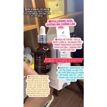Serum Cấp Ẩm Phục Hồi B5 GoodnDoc 30ml | BigBuy360 - bigbuy360.vn