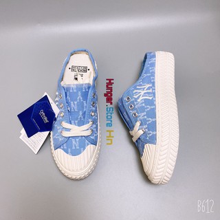 Giày Đạp Gót màu xanh Ny, Sục Ny, Đạp Gót xanh đủ size nữa 36-39 full box - Hungerstore97