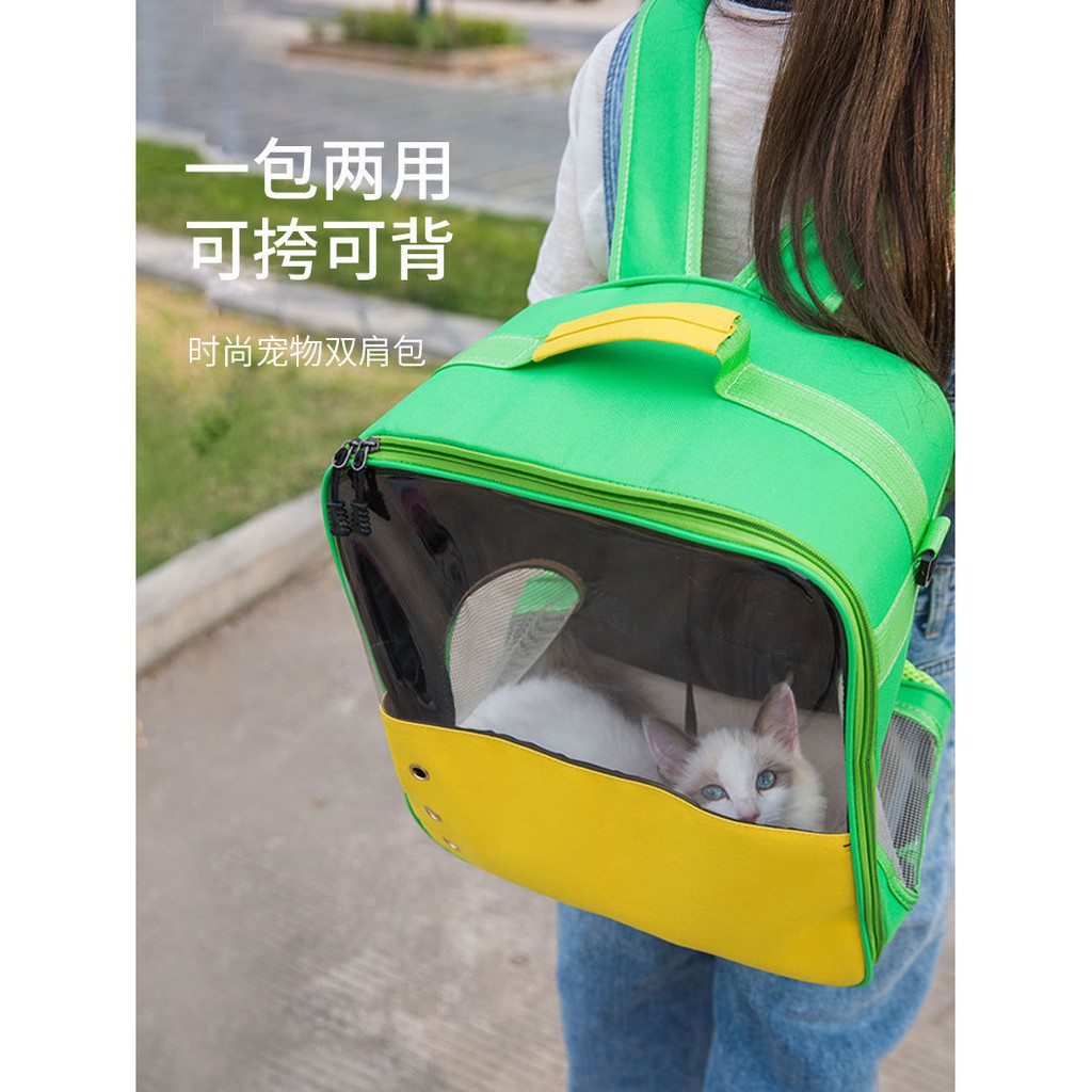 balo túi xách chó mèo (xài được 2 kiểu)