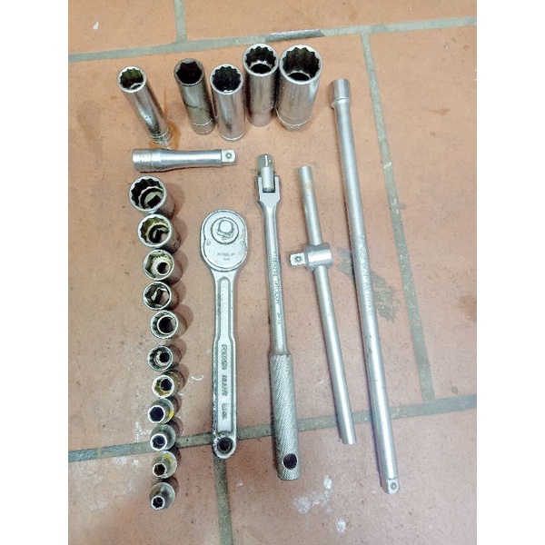 Bộ khẩu điếu 3/8 nhật bãi