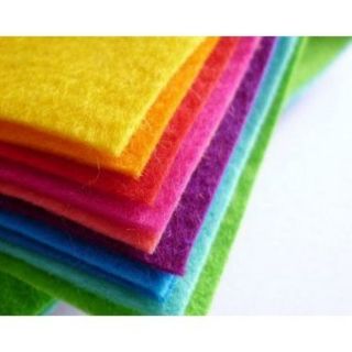 Vải dạ nỉ cứng làm treo nôi khổ 20*20 cm và 45*45cm