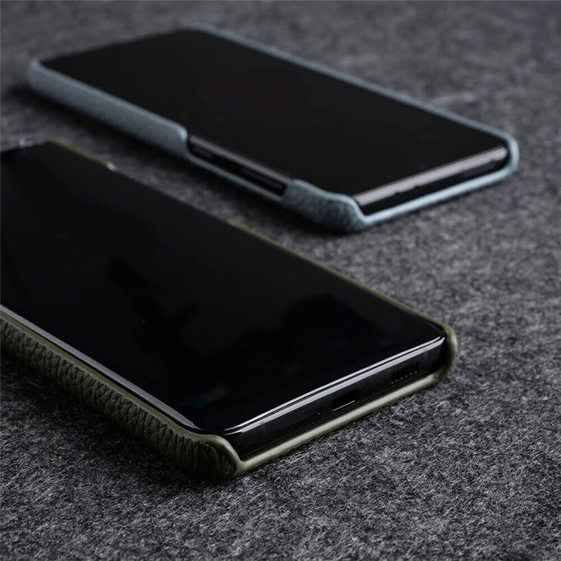 Bao Da Điện Thoại Bằng Da Bò Thật Cho Samsung Galaxy S21 Ultra S22 Plus S23 5G