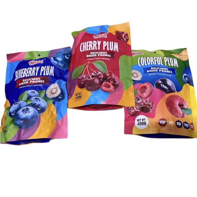 Ômai mận chery viêt quốc gói 408gr tặng kèm 2 bánh yến mạch