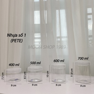 [COMBO 3 HỦ] Hủ nhựa kèm nắp nhựa cao cấp đủ size