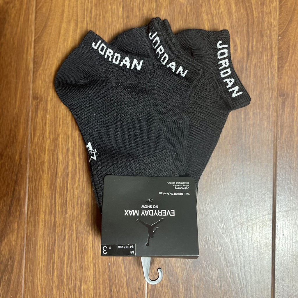 set adidas Tất vớ thể thao Jordan No Show pack 3 đôi chính hãng