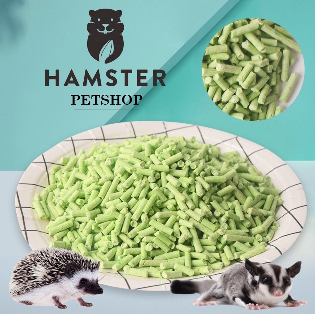 Lót chuồng đậu nành - Lót chuồng tofu cho hamster và thú cưng 500g