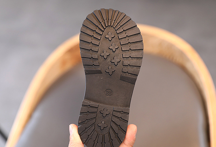 Giày Bốt Martin Cổ Cao Chống Trượt Thời Trang Thu Đông 2020 Cho Bé