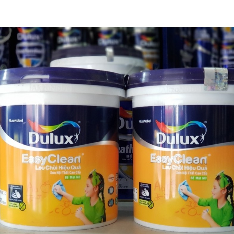 SƠN DULUX LAU CHÙI HIỆU QUẢ LON 5 LÍT (MỜ)