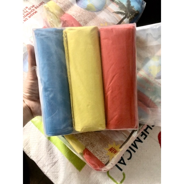 Bao rác MÀU Minh hoàng 3 cuộn/1 goi hàng chuẩn đẹp