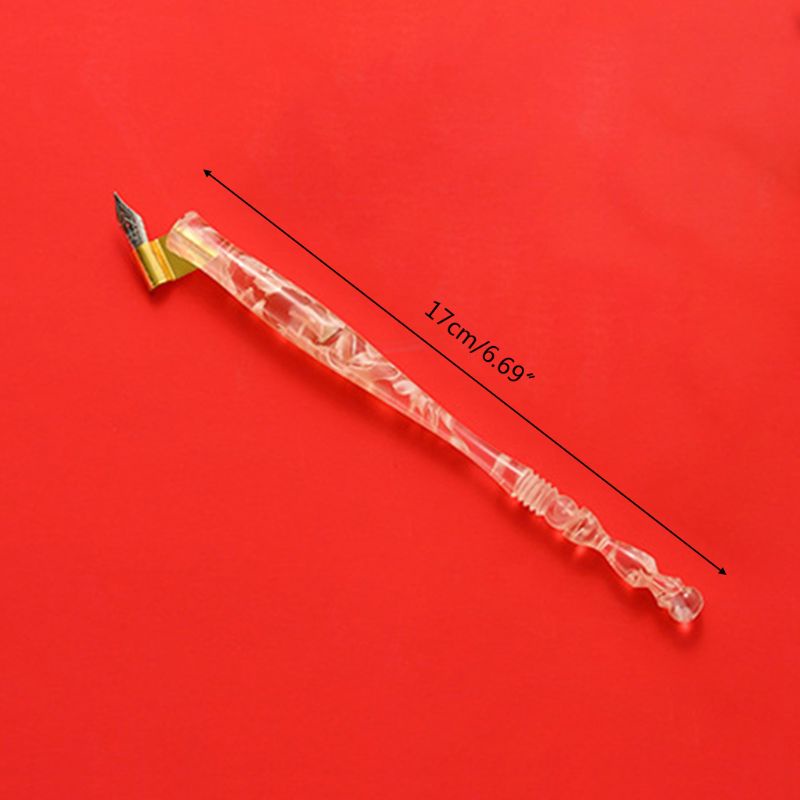 Giá Đỡ Bút Thư Pháp Manga Cổ Điển Kèm 6 Ngòi Thay Thế Dùng Vẽ Tranh Chữ Nghệ Thuật