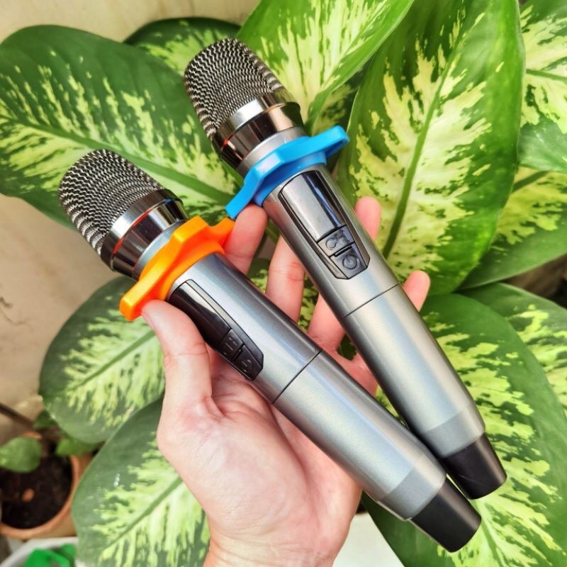 COMBO 2 MICRO KARAOKE KHÔNG DÂY MAX 39 HÀNG MỚI VỀ 2021