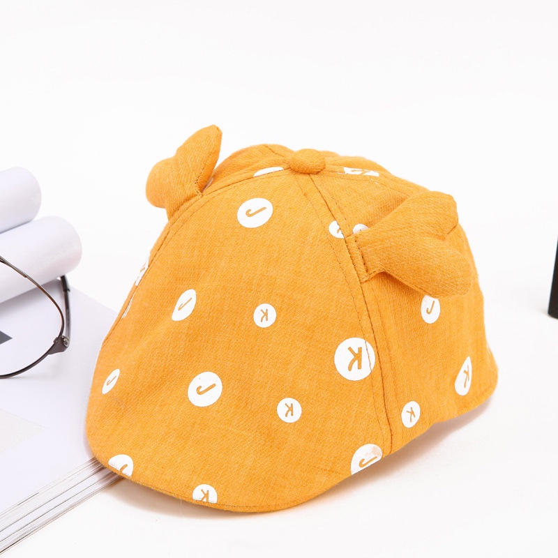 Mũ Beret Kẻ Sọc In Chữ Cái Thời Trang Anh Quốc Dành Cho Bé Trai Bé Gái