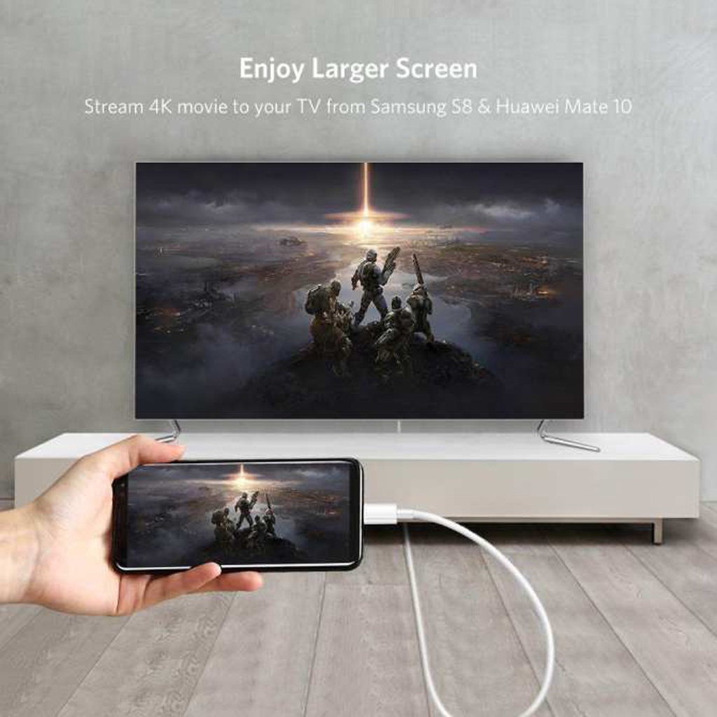 Cáp USB Type C to HDMI dài 1.5M hỗ trợ 4K x 2K UGREEN 30841