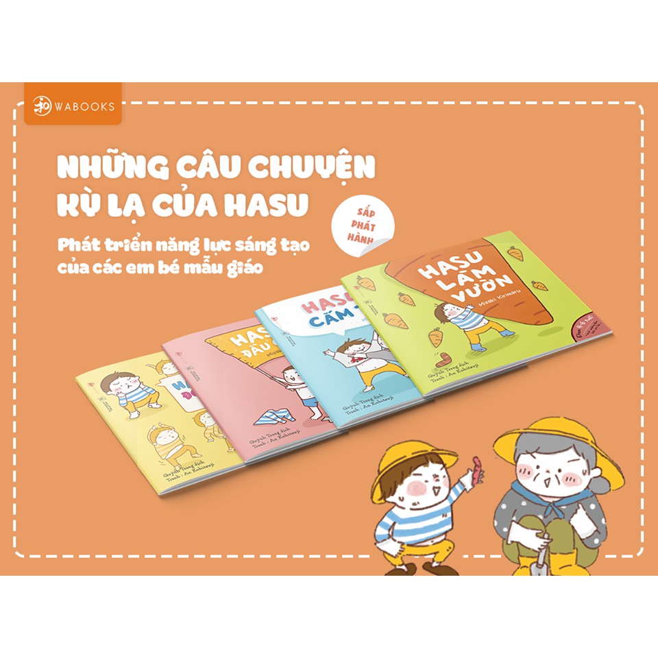 Sách Ehon - Những câu chuyện kỳ lạ của Hasu | BigBuy360 - bigbuy360.vn