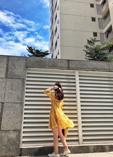 Baby doll hoa vàng