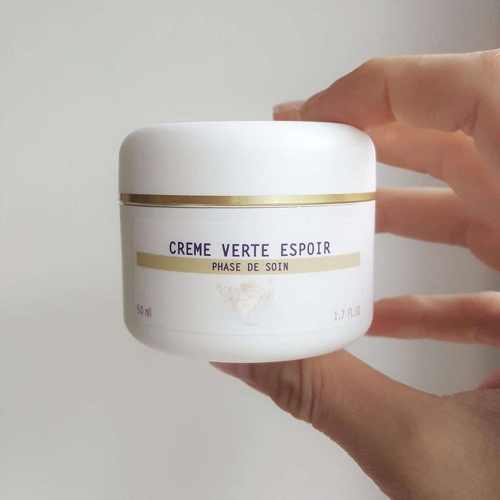 [CÓ SẴN - CHÍNH HÃNG] Kem Làm Dịu Khẩn Cấp Cho Da Bị Phản Ứng Và Kích Ứng Crème Verte Espoir BR Biologique Recherche