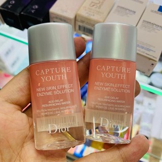 Nước thần - toner mới dior capture youth new skin effect enzyme solution 15ml.