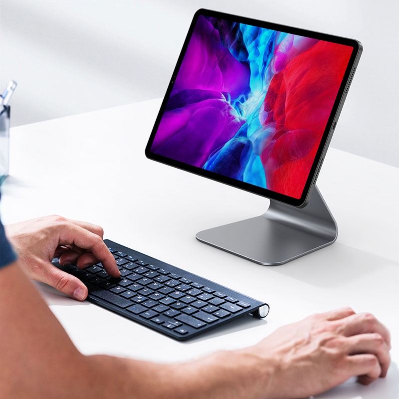 Chân đế giữ điện thoại và máy tính bảng để bàn XUNDD Kim loại, Xoay 360 độ