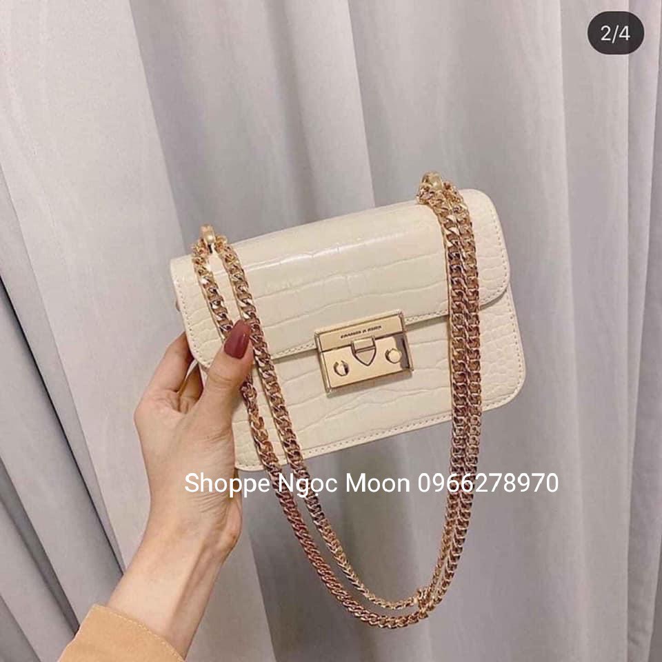Túi da rắn size 18 chất đẹp