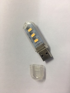 Đèn led usb cắm sạc dự phòng mini cầm tay