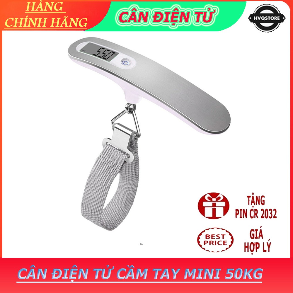 CÂN ĐIỆN TỬ CẦM TAY MINI CÂN HÀNH LÝ VÀ CÂN HÀNG HÓA