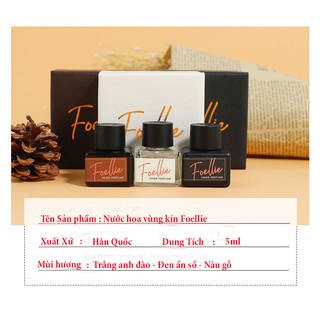 Nước Hoa Vùng Kín Foellie hàn quốc 5ml