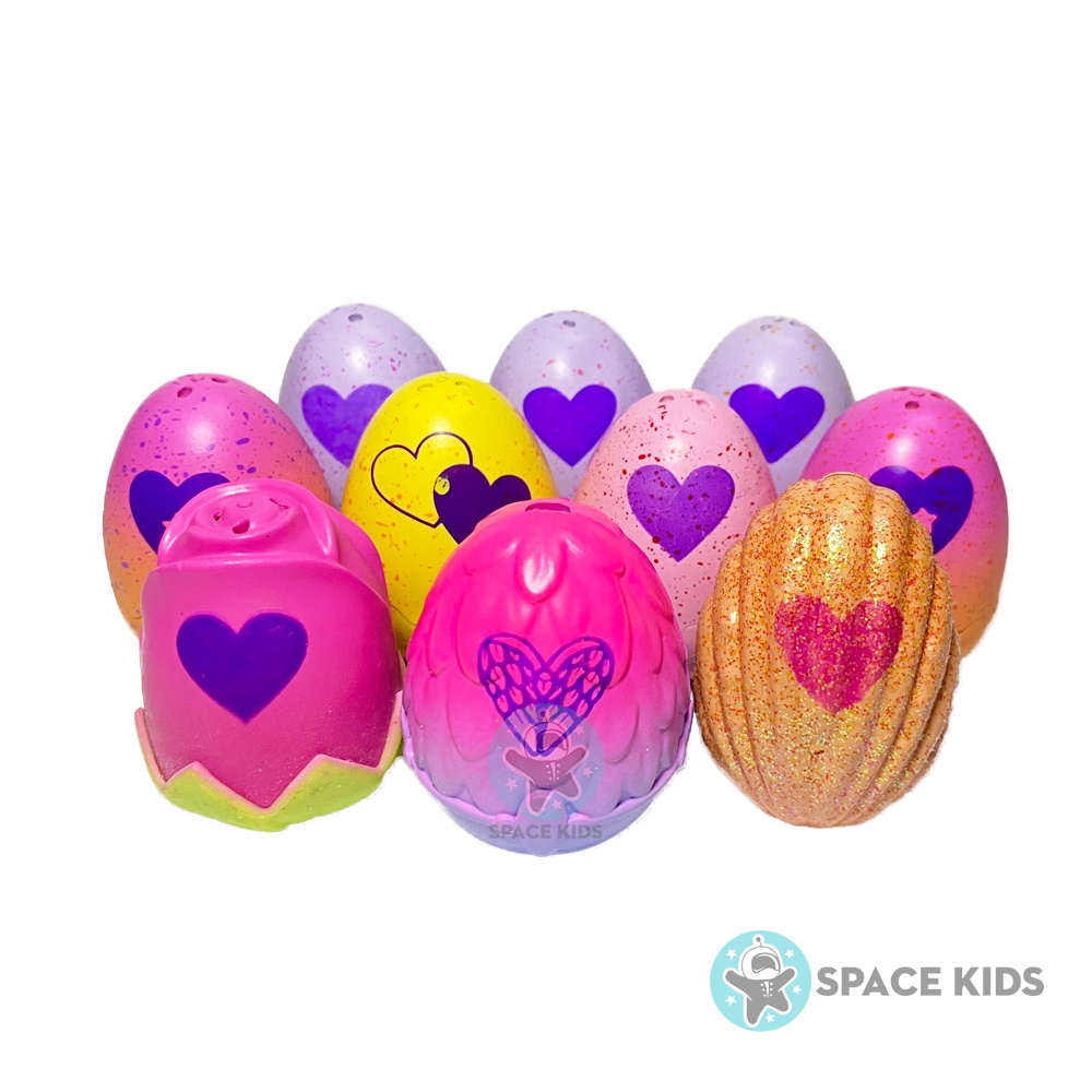 Đồ chơi cho bé Combo 10 quả Trứng Hatchimals mix nhiều mùa nhiều màu cho bé, hàng made in Việt Nam