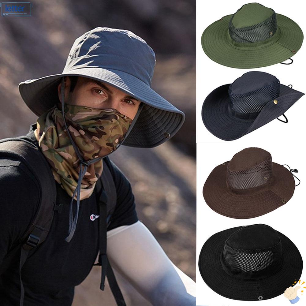 Mũ Rộng Vành Chống Nắng Cho Nam (5 Màu)