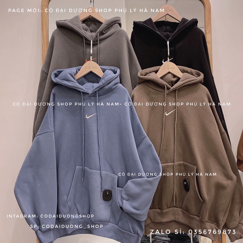 áo nỉ hoodie naiii chữ lưng | BigBuy360 - bigbuy360.vn