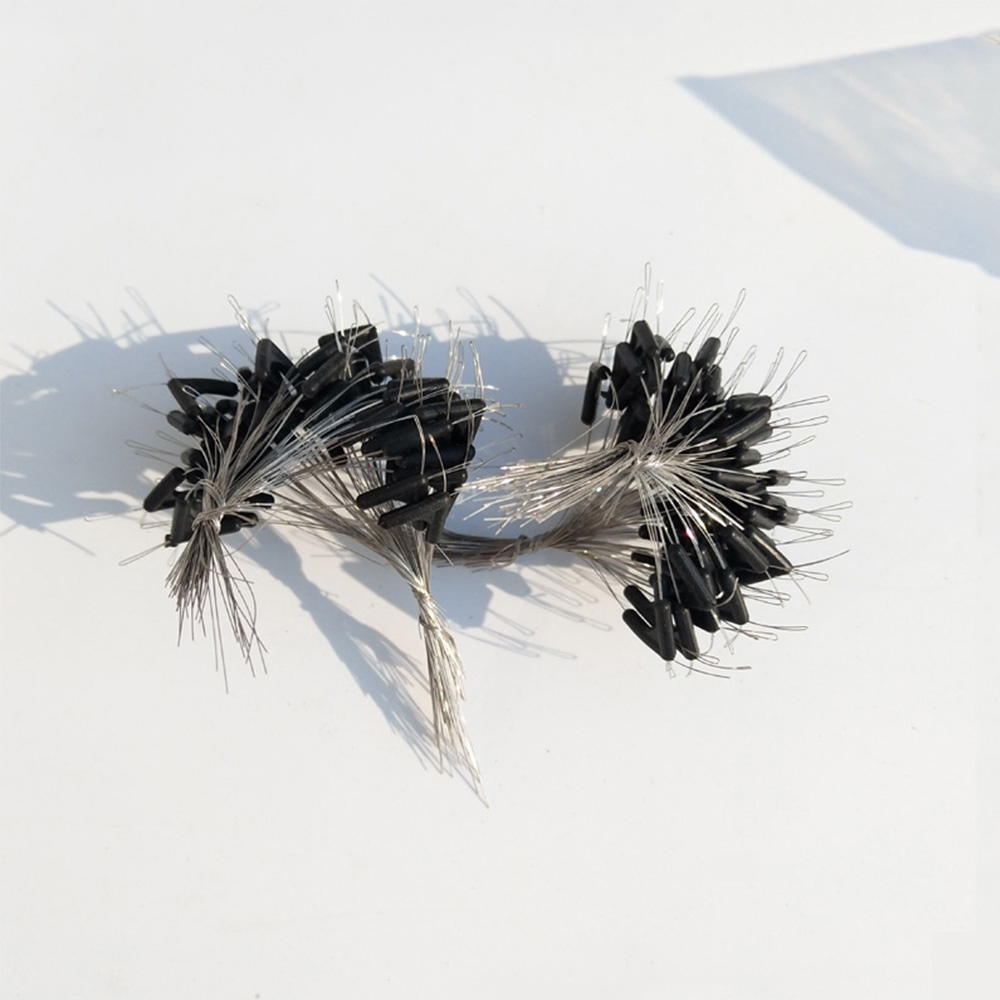 50pcs New Hot swivel space bean tying tool fishing line space bifurcation