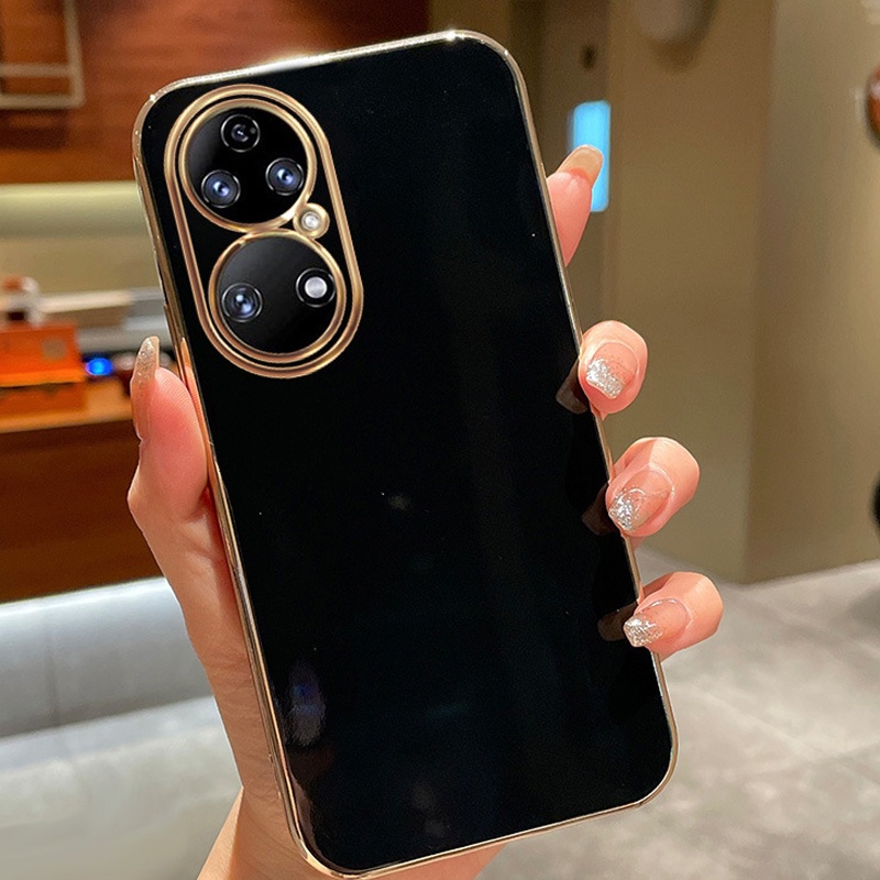 Ốp Điện Thoại  Cho OPPO Reno 7 Pro 5G Reno 6 5 4 Pro 5G Silicon Mềm Mạ Điện Chống Rơi