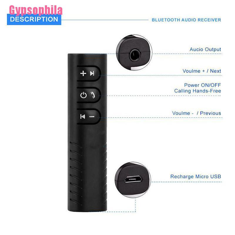 Bộ Thu Âm Thanh bluetooth Không Dây Cho Xe Hơi 3.5
