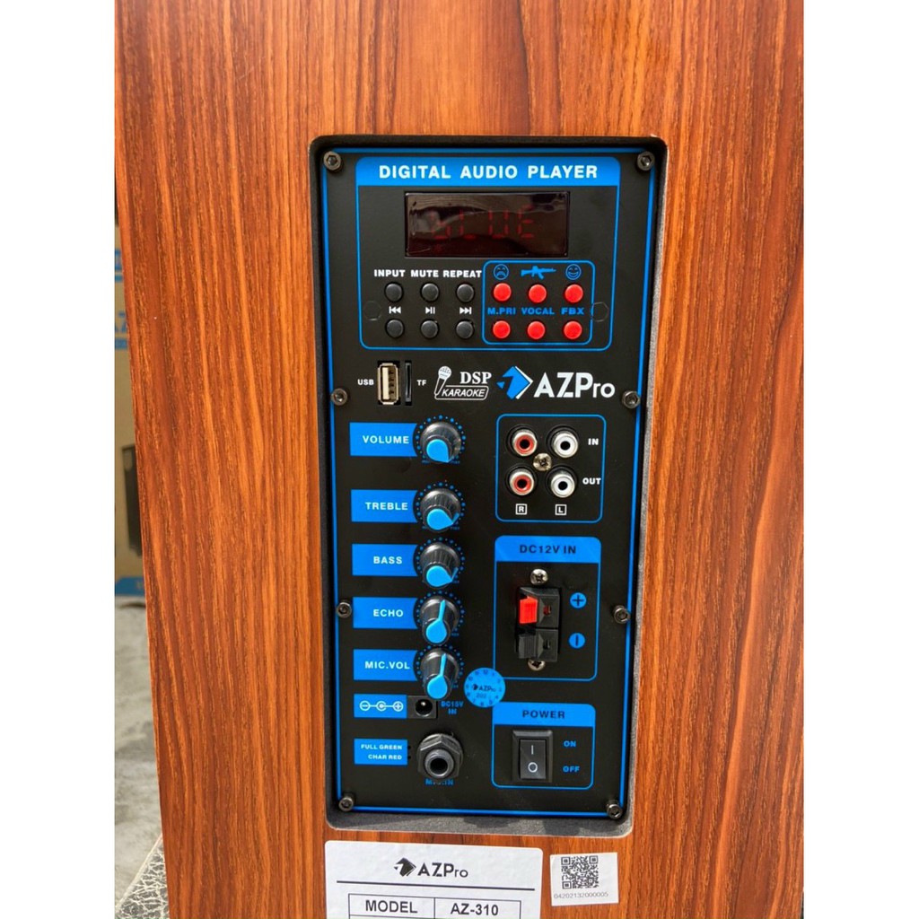 Loa Vali chính hãng CM Audio bass 25 cao cấp,tặng 2 mic không dây