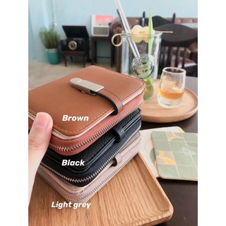Ví Nữ Ngắn Mini - Ví Da Cầm Tay [ DA THẬT ]