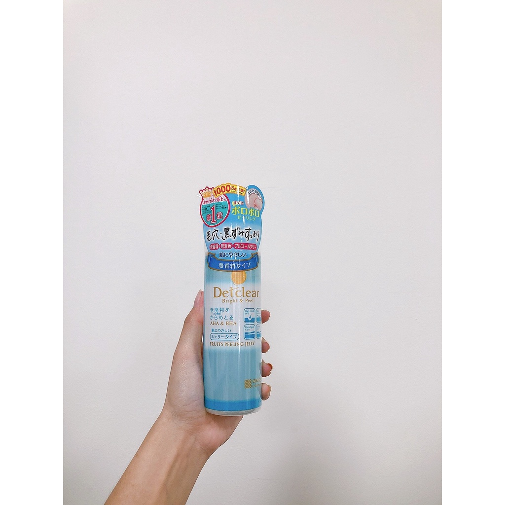 Gel Tẩy Tế Bào Chết Detclear Bright &amp; Peel 180ml