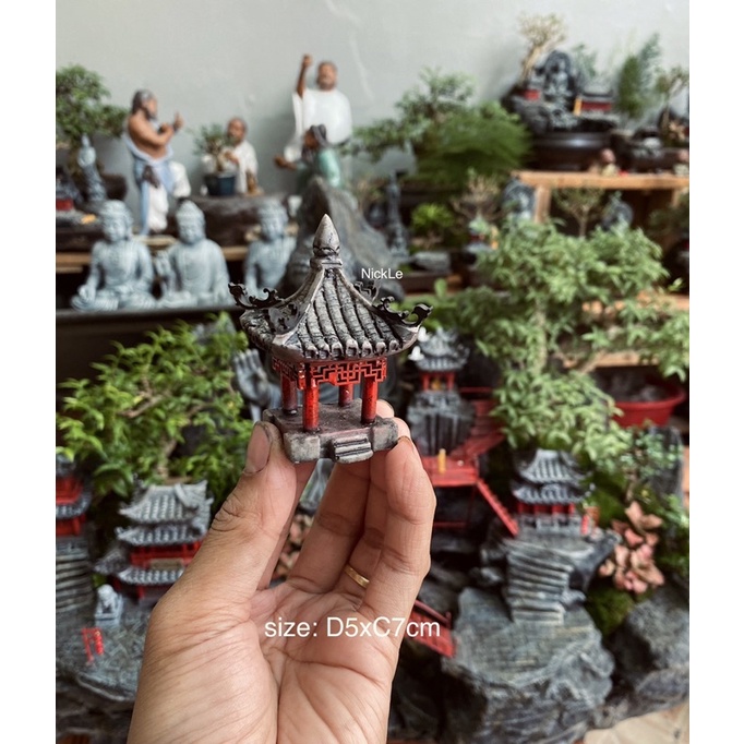 Mô hình trang trí tiểu cảnh, thuỷ sinh, hòn non bộ