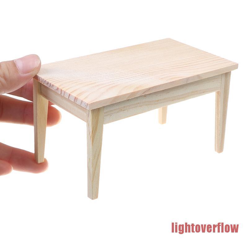 Mô Hình Bàn Ăn Mini Tỉ Lệ 1 / 12 Trang Trí Nhà Búp Bê