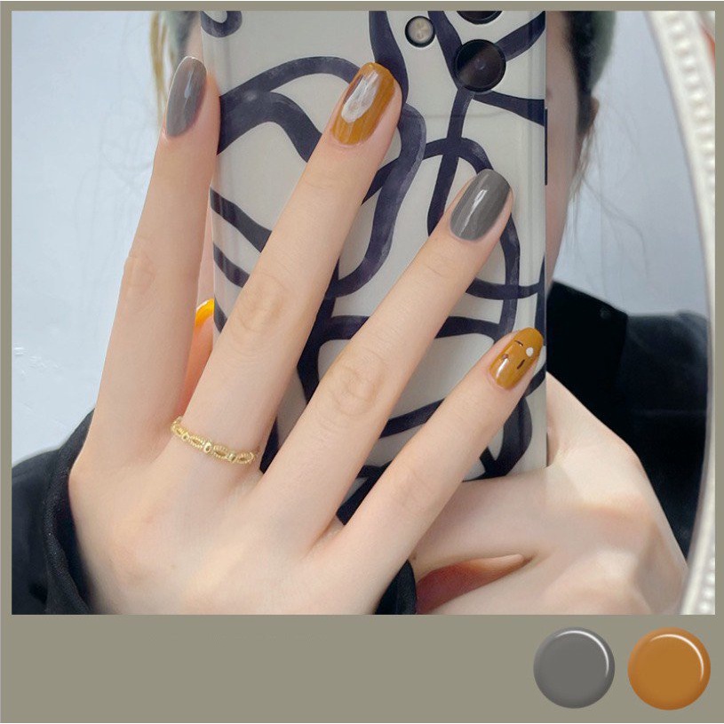 Bộ 2 Lọ Sơn Móng Tay gel Comavi 2 Trong 1 Màu Lì Thời Trang